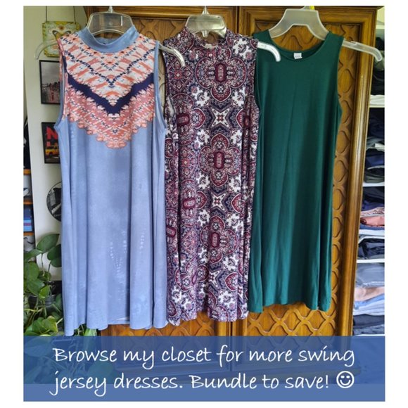 🌟FREE with purchase🌟 Old Navy Red Pleated Round Neck Tunic Dress - Size S - Picture 14 of 14